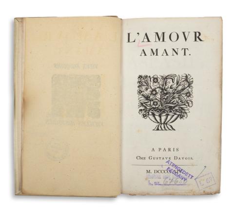 L’amour amant   Paris, M.DCCCC:XIV(!) [1914]. Gustave Davois 