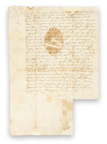 A zágrábi káptalan oklevele (1582) 1582 Zágráb 