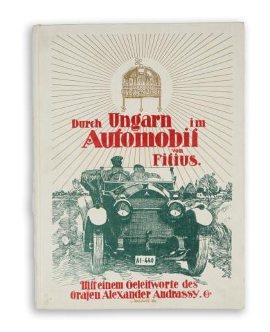 [Schmal, Adolf]: Durch Ungarn im Automobil...Reisebeschreibung einer fahrt durch ganz Ungarn von Filius.  Wien, 1914, Klasing & Co. Berlin 