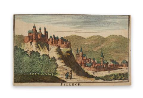 Fülek látképe: Danckerts, Justus: Filleck - Fülek   Amsterdam, [1692.] 