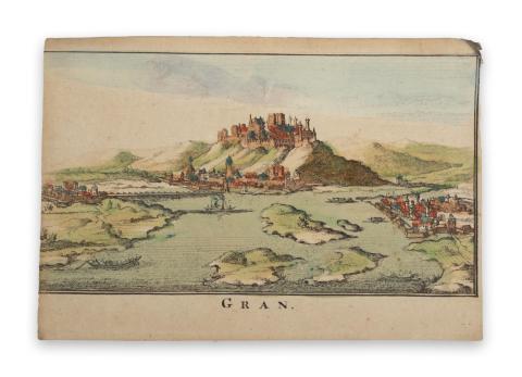 Esztergom látképe: Danckerts, Justus: Gran - Esztergom   Amsterdam, [1692.] 