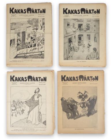 Kakas Márton. Sipulusz lapja [8 db szórványszám]   