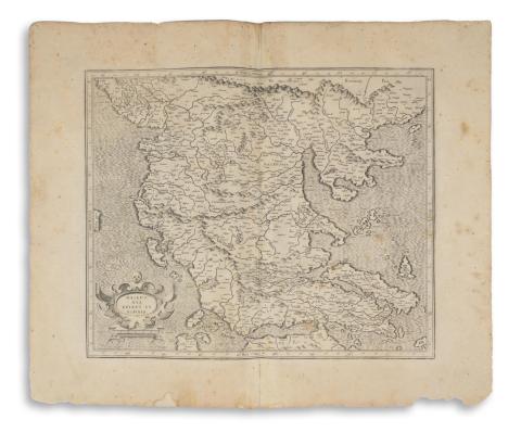 Mercator, Gerard: Macedonia Epirus et Achaia  Amsterdam, 1619. Hondius, Jodocus (ifj.) 