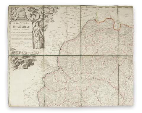 Müller, Franz: Mappa novissima Regnorum Hungariae, Croatiae, Sclavoniae nec non Transylvaniae... descripta  Wien, 1805. Artaria & Co. 