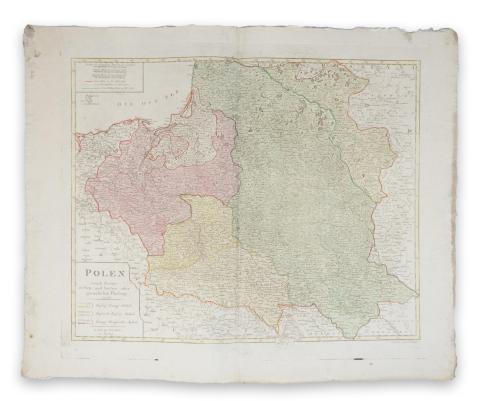 Hutter, Franz Xaver: Polen nach seiner ersten, und letzten, oder gaenzlichen Theilung. 1796  Augsburg, 1796. zu haben bey Joh. Walch. 