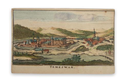 Temesvár látképe: Danckerts, Justus: Temeswar - Temesvár látképe  Amsterdam, [1692.] 