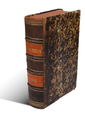 Új Magyar Múzeum. Első évfolyam. [I. – XII. füzet. 1850. oct. 1. – 1851. sept. 1.]  Pest, 1850-1851. Emich Gusztáv [Eisenfels és Emich] 