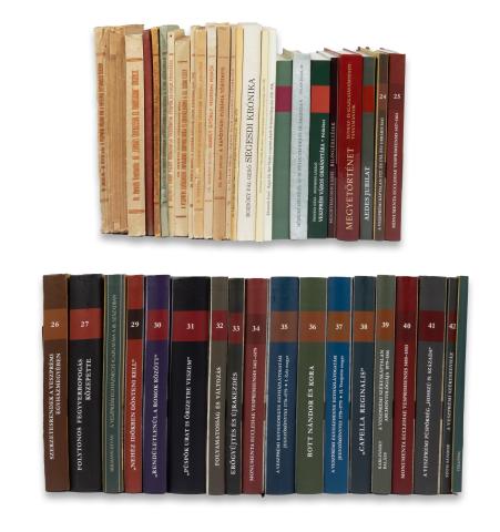 A Veszprémi Egyházmegye múltjából 1-42. kötet (Komplett sorozat)  Veszprém-Zalaegerszeg, 1933- 2024 Egyházmegyei Ny. 