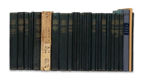 A Balaton tudományos tanulmányozásának eredményei. 31 kötetbe kötve. [Komplett!]  Budapest, 1897-1913. M. Földrajzi Társaság Balaton Bizottsága - Hornyánszky ny. 