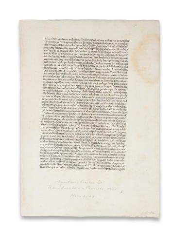 Augustinus: Civitates Dei [259. fol]  Roma, 1468, In domo Petri de Maximo 