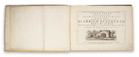 Vasi, Giuseppe: Delle magnificenze di Roma antica e moderna... da Giuseppe Vasi. Libro sesto.  Roma, 1756. Nella Stamperia di Niccolo, e Marco Pagliarini 
