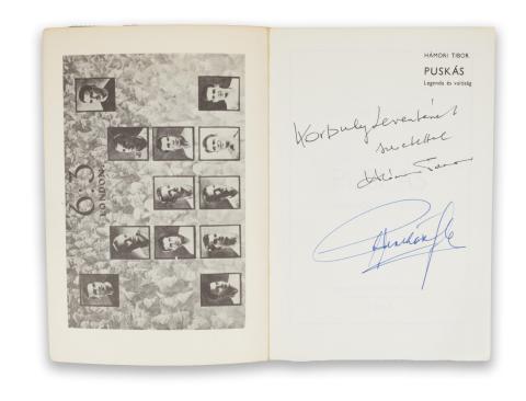 Hámori Tibor: Puskás. Legenda és valóság.  [Budapest, 1985, Sportproganda, Ságvári ny.] 