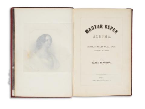 Vajda János: Magyar képek albuma  Pest, 1859. Heckenast 