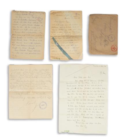 [HOLOKAUSZT] Rátkai Károly újságíró mauthauseni hagyatékrésze - dokumentumok a lágeréletről  Mauthausen - Budapest, 1944. szeptember 14. - 1947. március 1. 