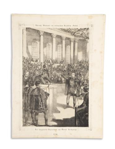 Katzler, Vinzenz : Magy. orsz. küldöttség a bécsi ország-gyüléshez / Der ungarische Abgeordnete am Wiener Reichstag  [Wien, 1850. Benko] 
