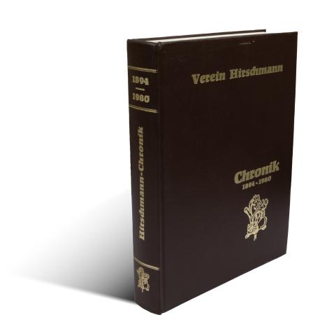 Verein Hirschmann - Chronik 1894-1980. [von FOI Wilhelm Puchmüller. Erstausgabe, ein signiertes Buch]  [Hannover, 1982, S. R. Büge] 